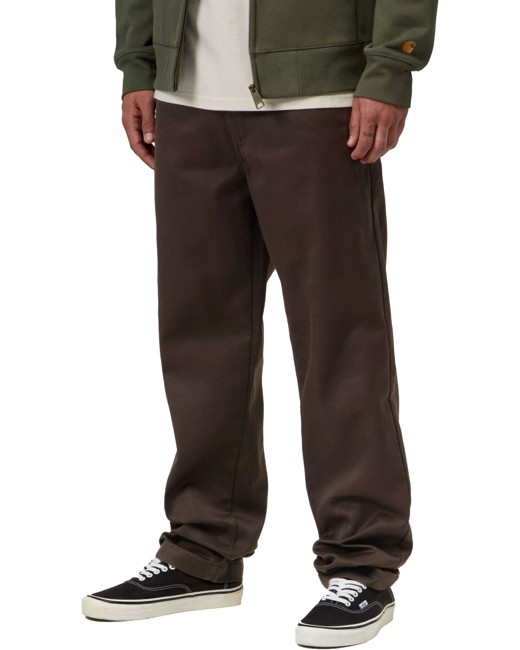 Pantalone Uomo Carhartt Wip Master Pant Tobacco rinsed Marrone