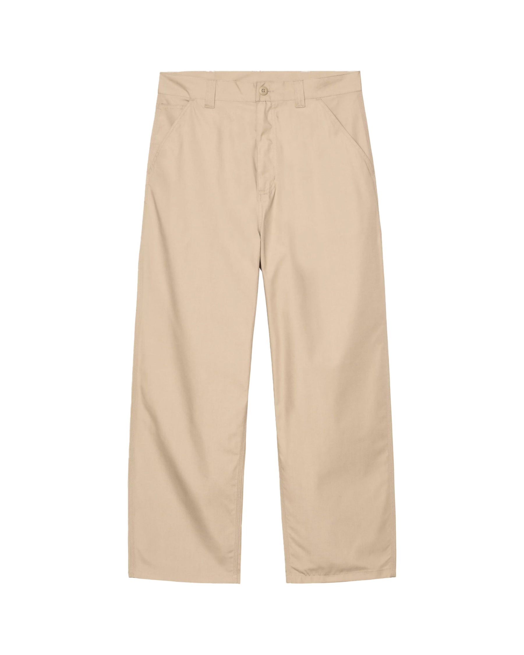 Pantalone Uomo Carhartt Wip Postal Single Knee Beige Iroko
