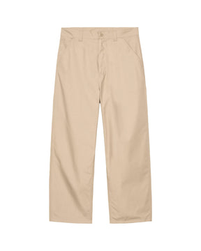 Pantalone Uomo Carhartt Wip Postal Single Knee Beige Iroko