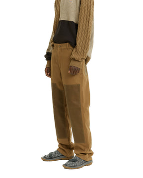 Pantalone Uomo Dickies Lucas Waxed Double Knee Acorn