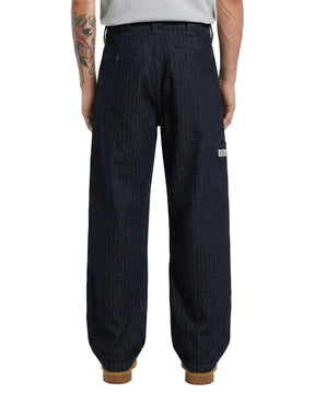 Pantalone Uomo Dickies Selvedge Herringbone Denim Work Pant Rinsed