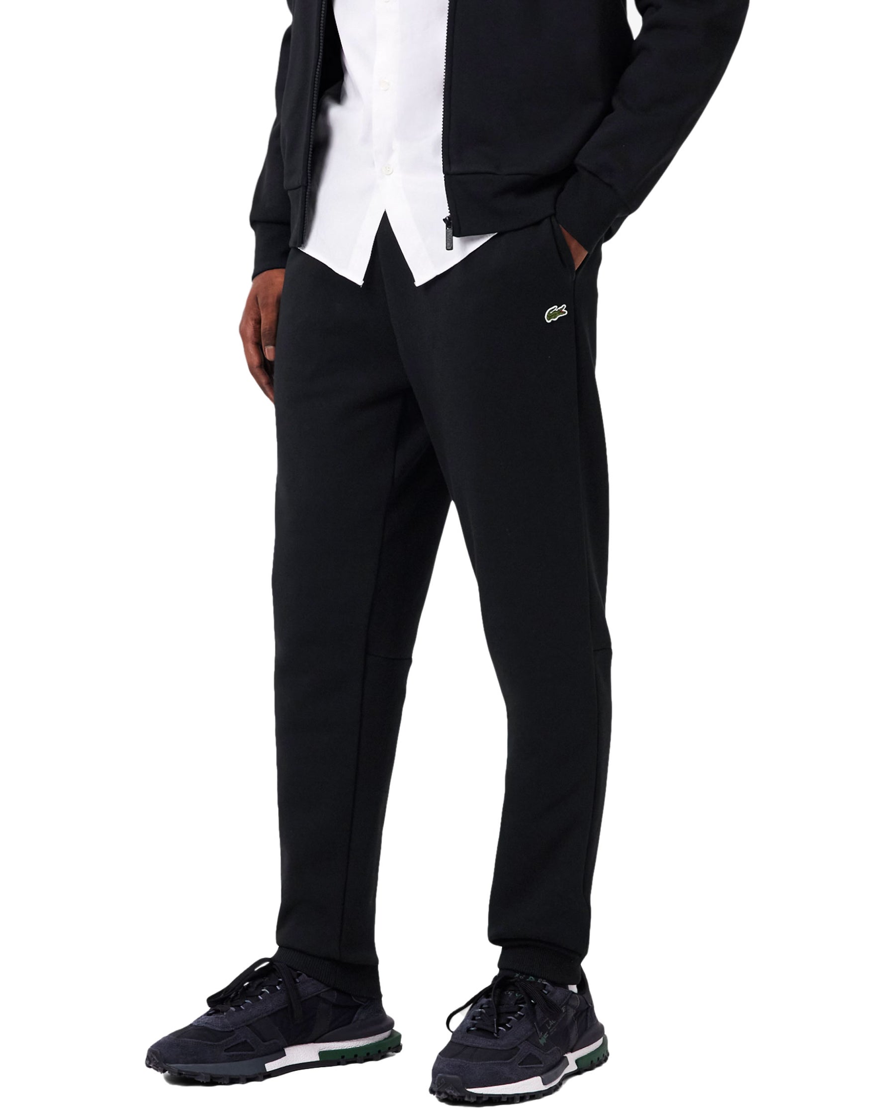 Pantalone Uomo Lacoste Basic Logo Nero