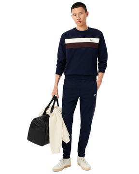 Pantalone Uomo Lacoste Blu-Bordeaux