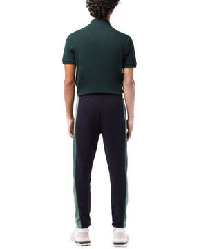 Man Trousers Lacoste Blue Green