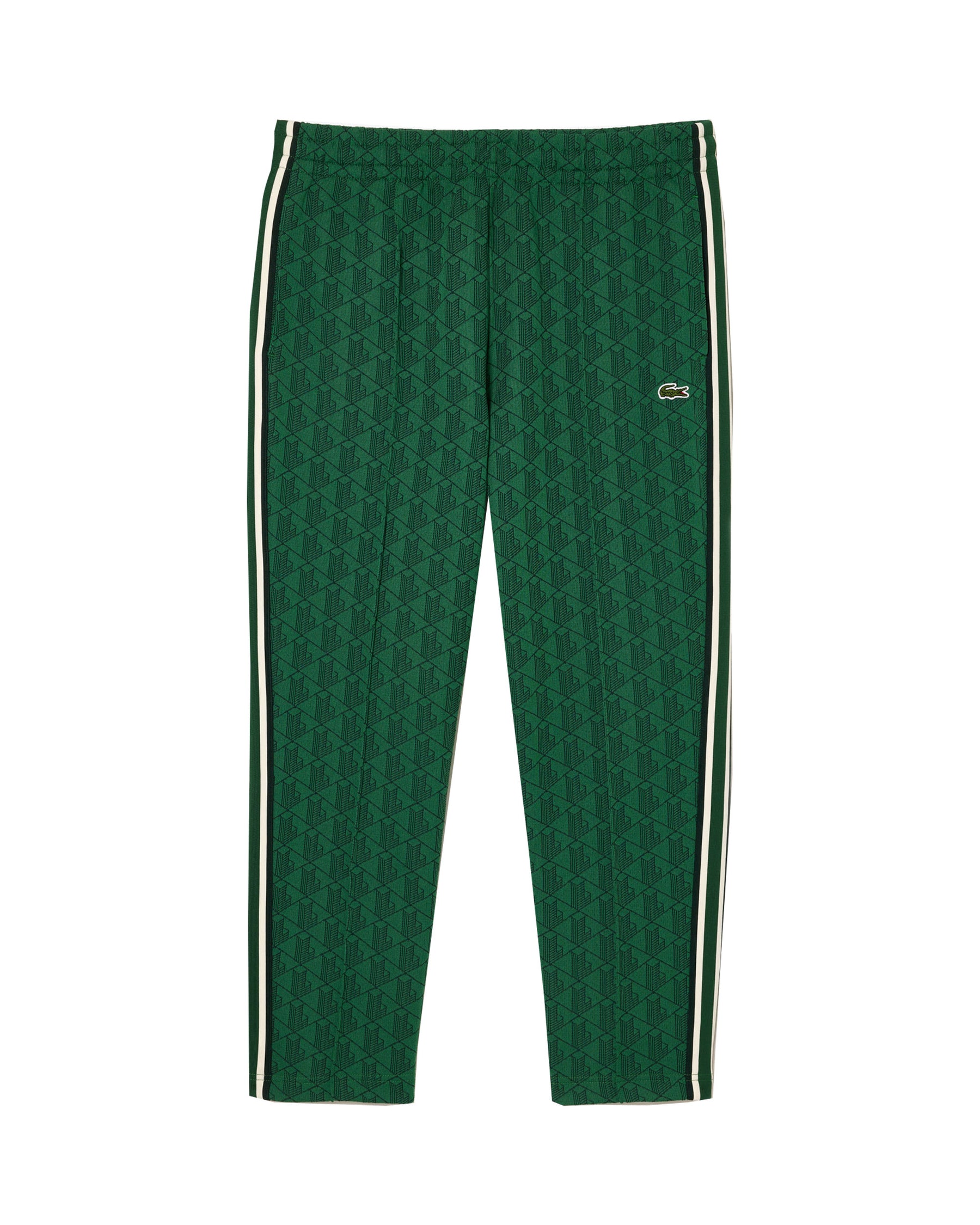 Pantalone Uomo Lacoste Jaquard Verde