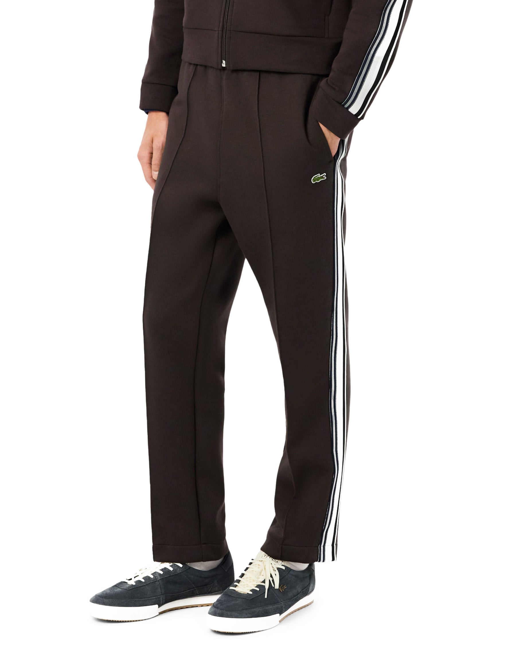 Pantalone Uomo Lacoste Made in France Marrone