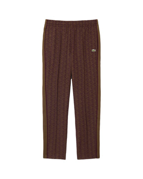 Pantalone Uomo Lacoste Monogramma Marrone