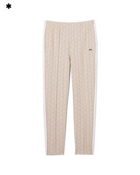 Pantalone Uomo Lacoste Monogramma Paris Beige