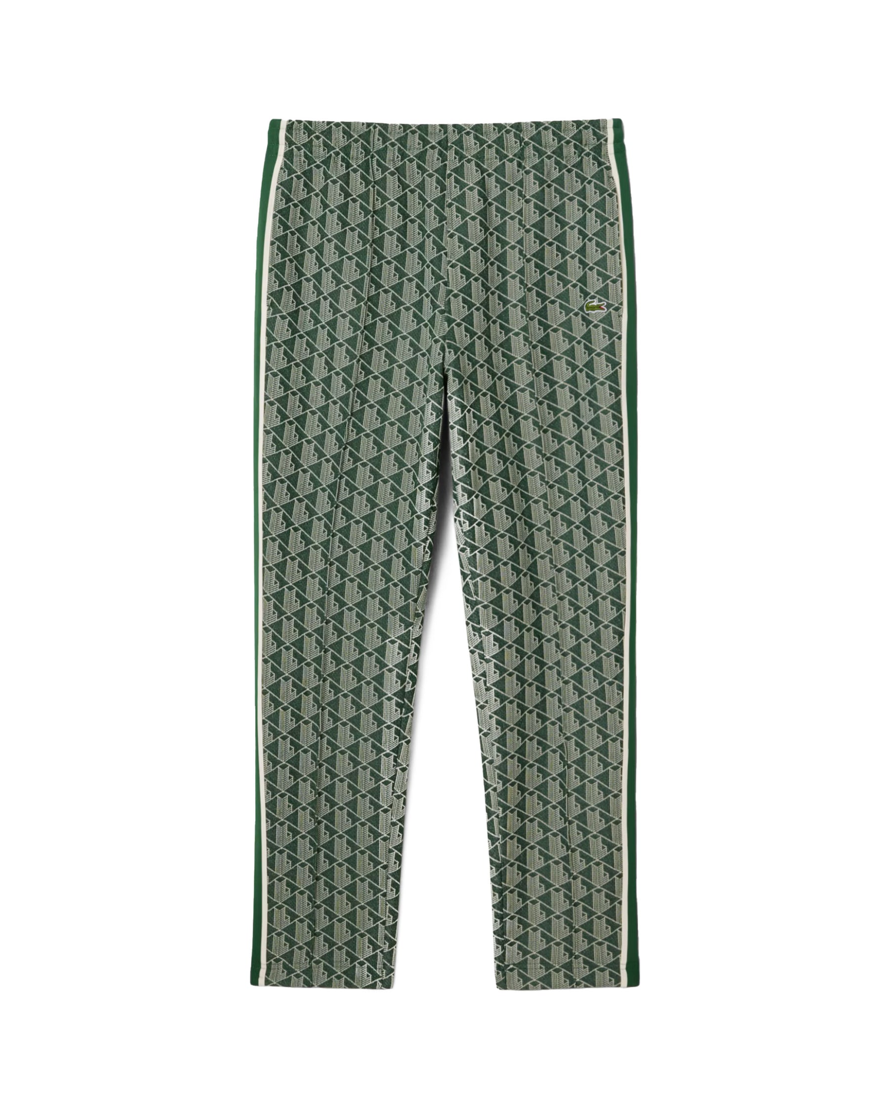 Pantalone Uomo Lacoste Monogram Verde