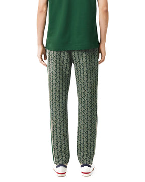 Pantalone Uomo Lacoste Monogram Verde