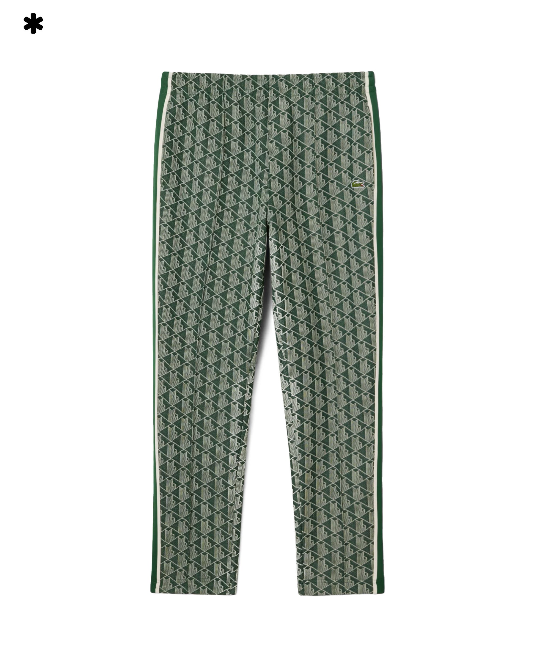 Pantalone Uomo Lacoste Monogram Verde