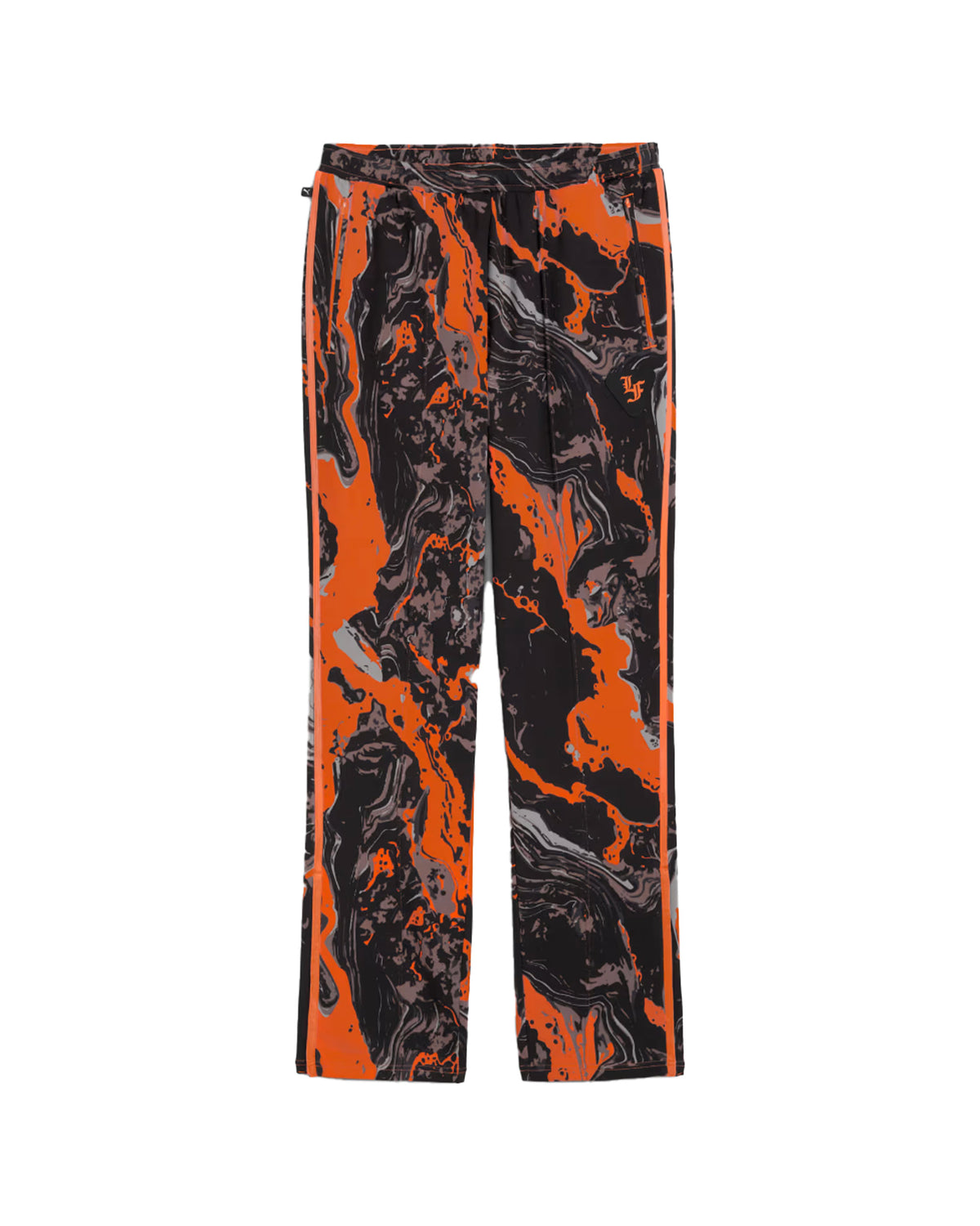 Man's Puma LaFrance HEEM Era Sweat Orange Glo-AOP