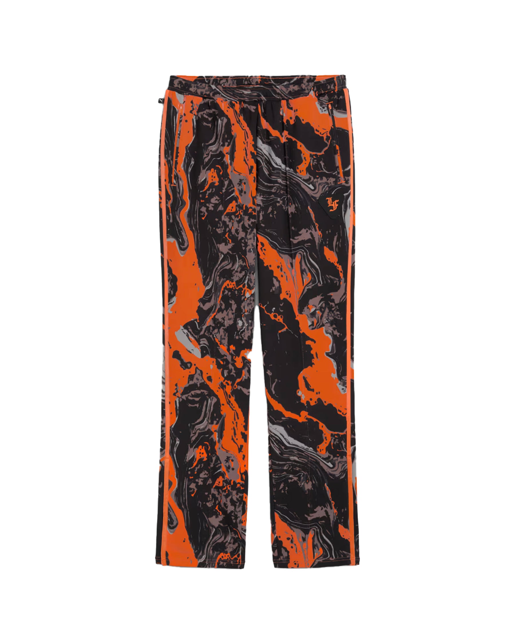 Man's Puma LaFrance HEEM Era Sweat Orange Glo-AOP