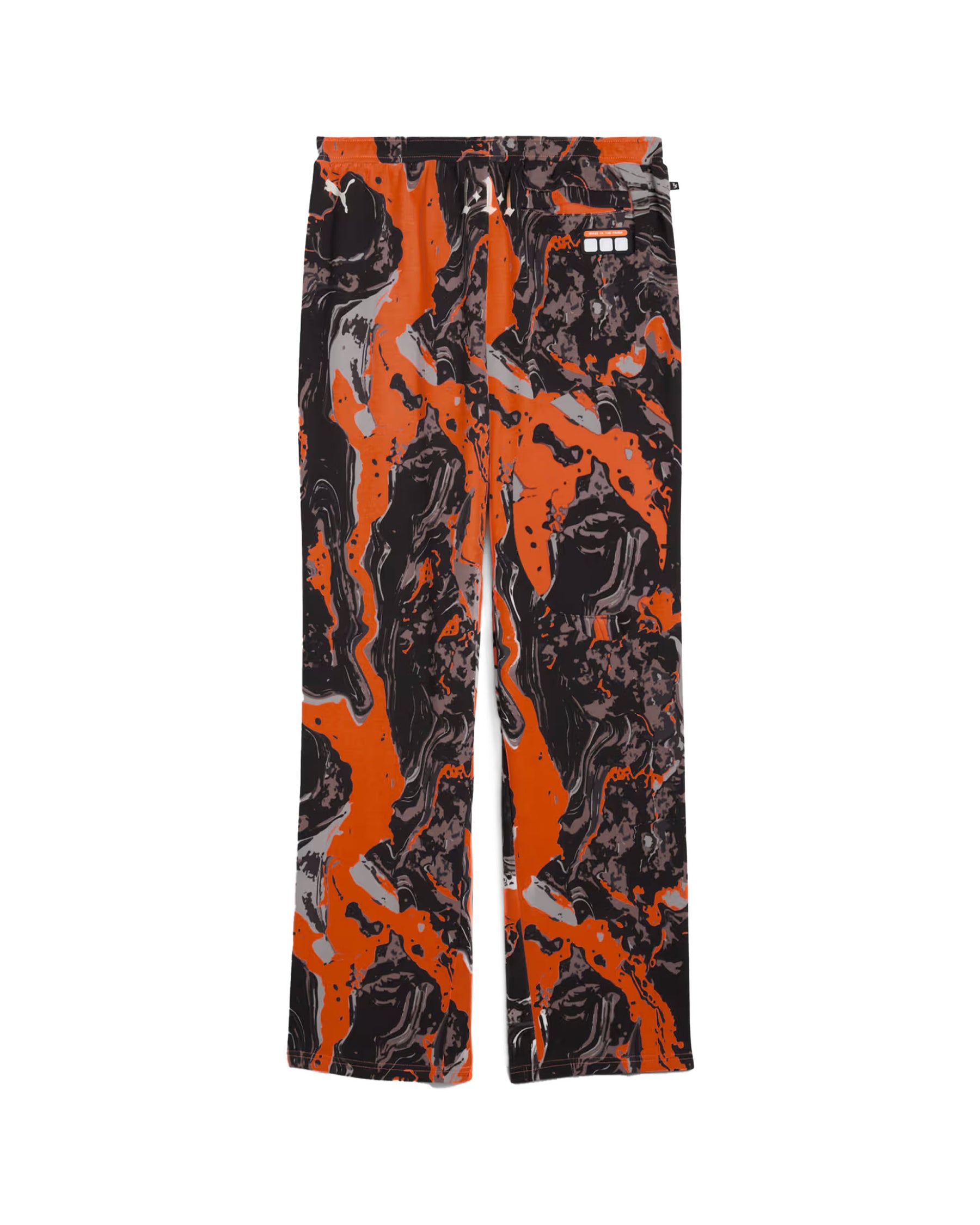 Man's Puma LaFrance HEEM Era Sweat Orange Glo-AOP