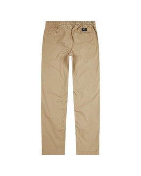 Man Trousers Vans Range Relaxed Elastic Pant Khaki