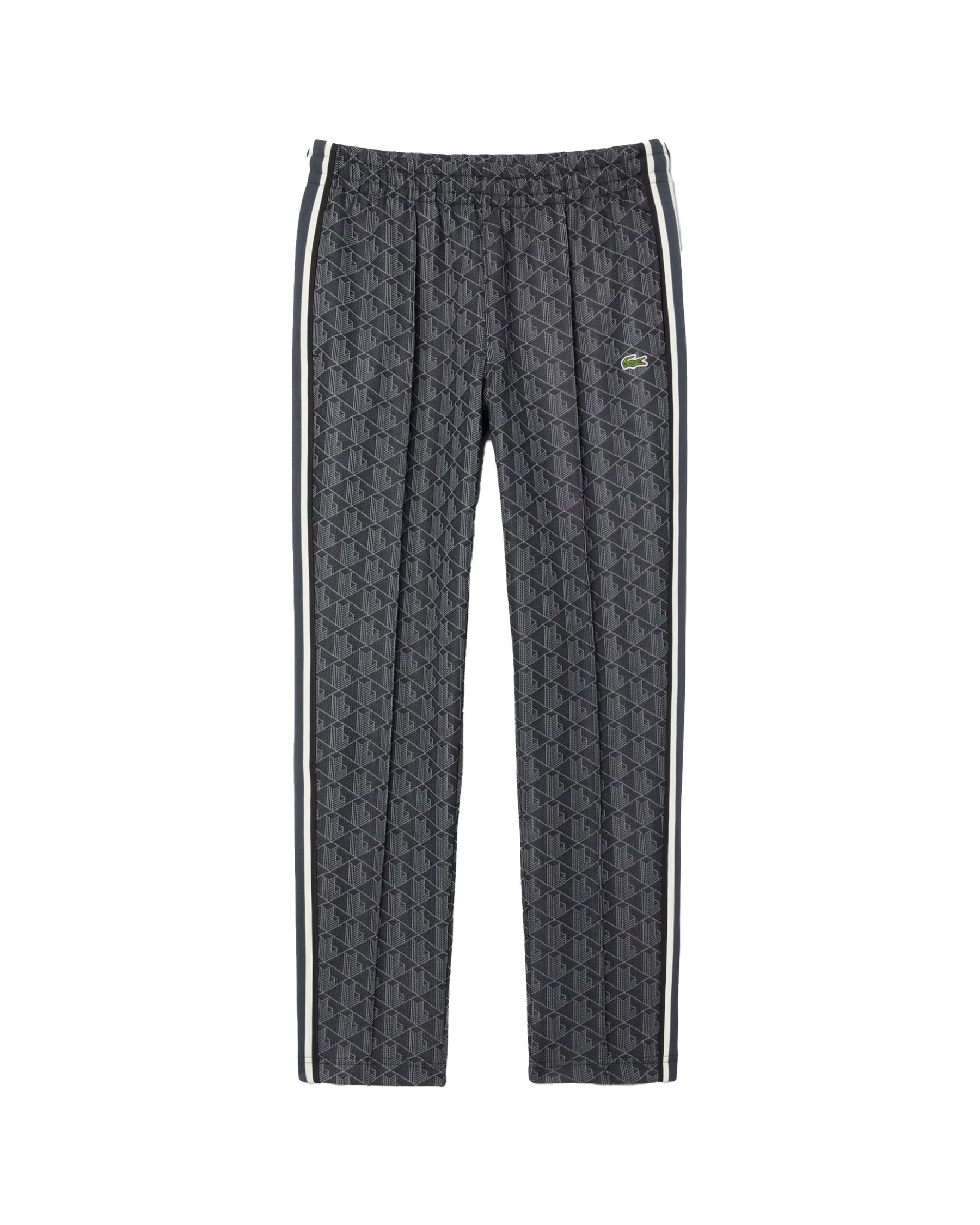 Pantalone Uomo Lacoste Monogramma Nero