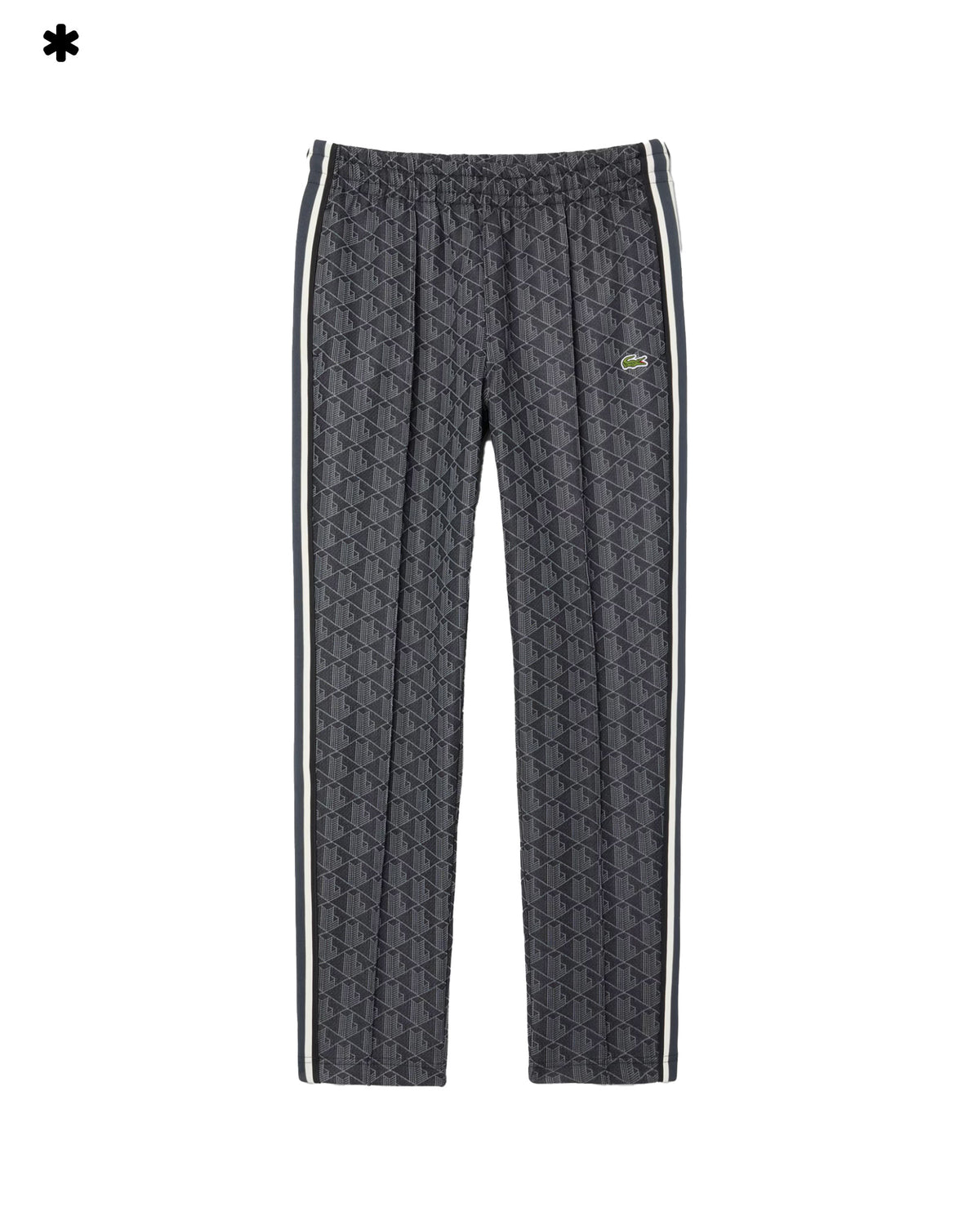 Pantalone Uomo Lacoste Monogramma Nero