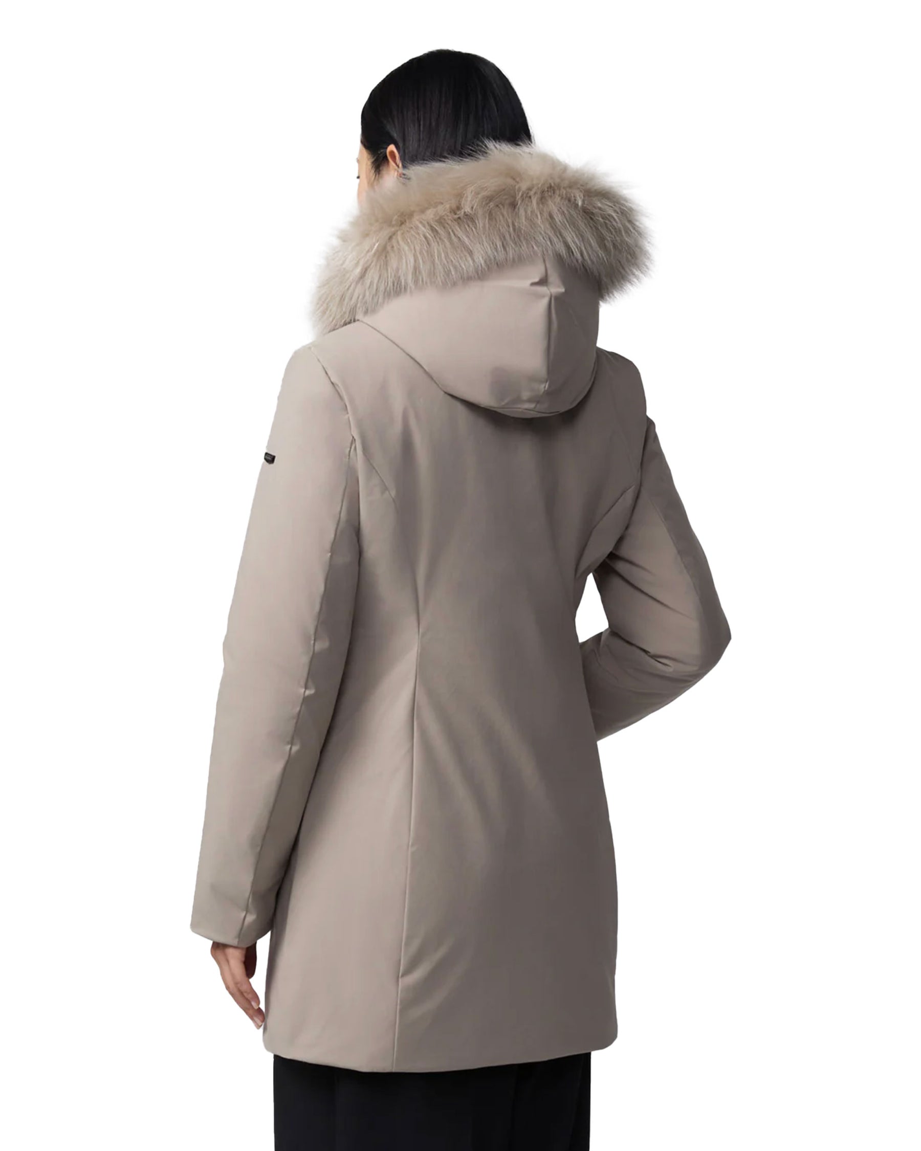 Parka Donna RefrigiWear Lady Tech Fur Jacket Beige