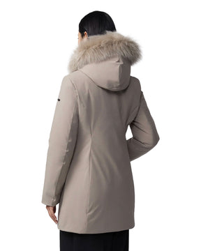 Parka Donna RefrigiWear Lady Tech Fur Jacket Beige