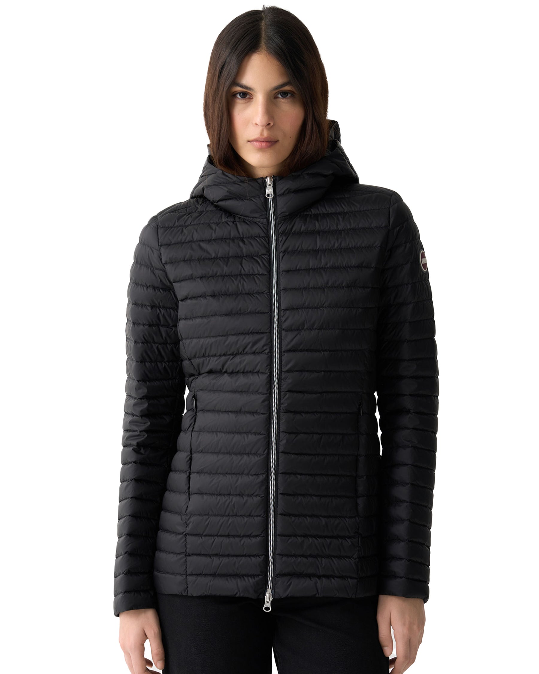 Piumino Donna 100 Grammi Colmar Originals Medio Lungo Nero