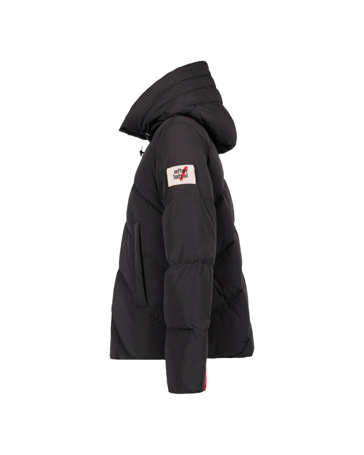 Piumino Donna After Label Helsinki Nero Opaco