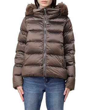 Piumino Donna Colmar Originals Con Pelliccia Sintetica Marrone
