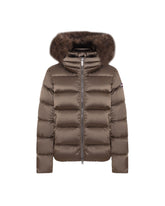 Piumino Donna Colmar Originals Con Pelliccia Sintetica Marrone