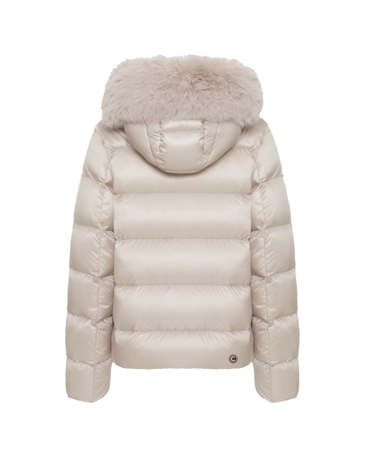 Piumino Donna Colmar Originals Con Pelliccia Sintetica Beige
