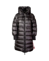 Piumino Lungo Donna After Label Erinz Nero Lucido