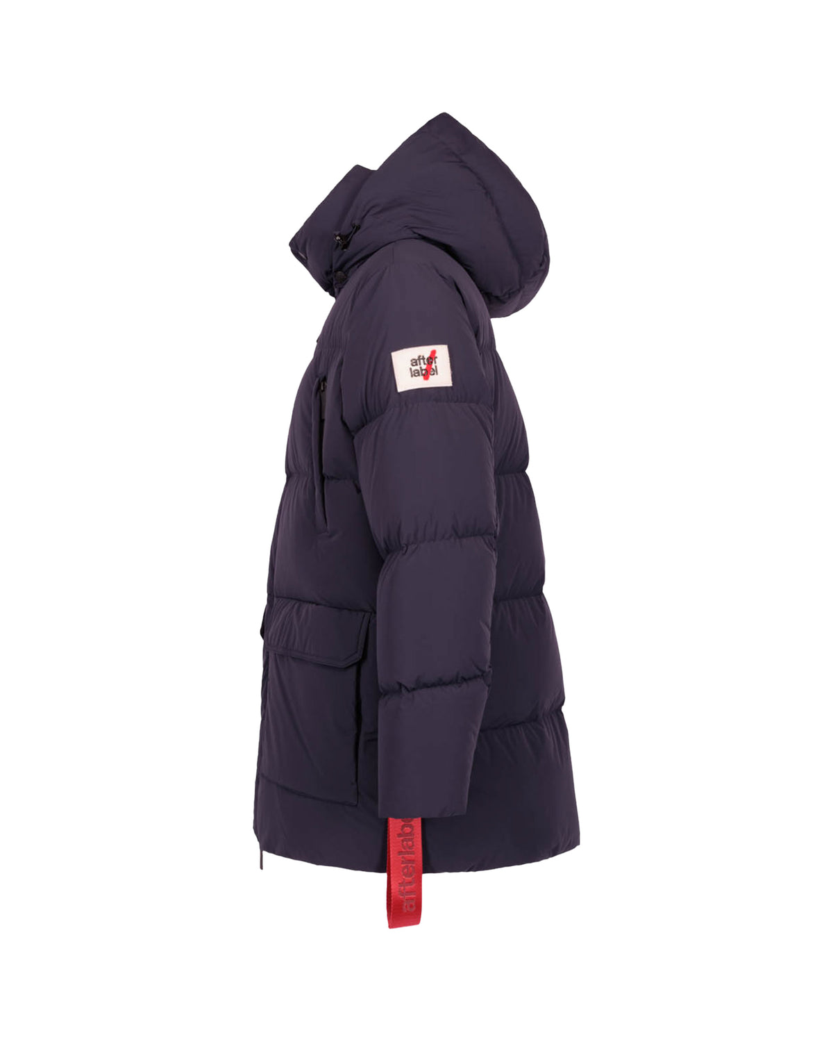 Piumino Uomo After Label Vancouver Blu Opaco