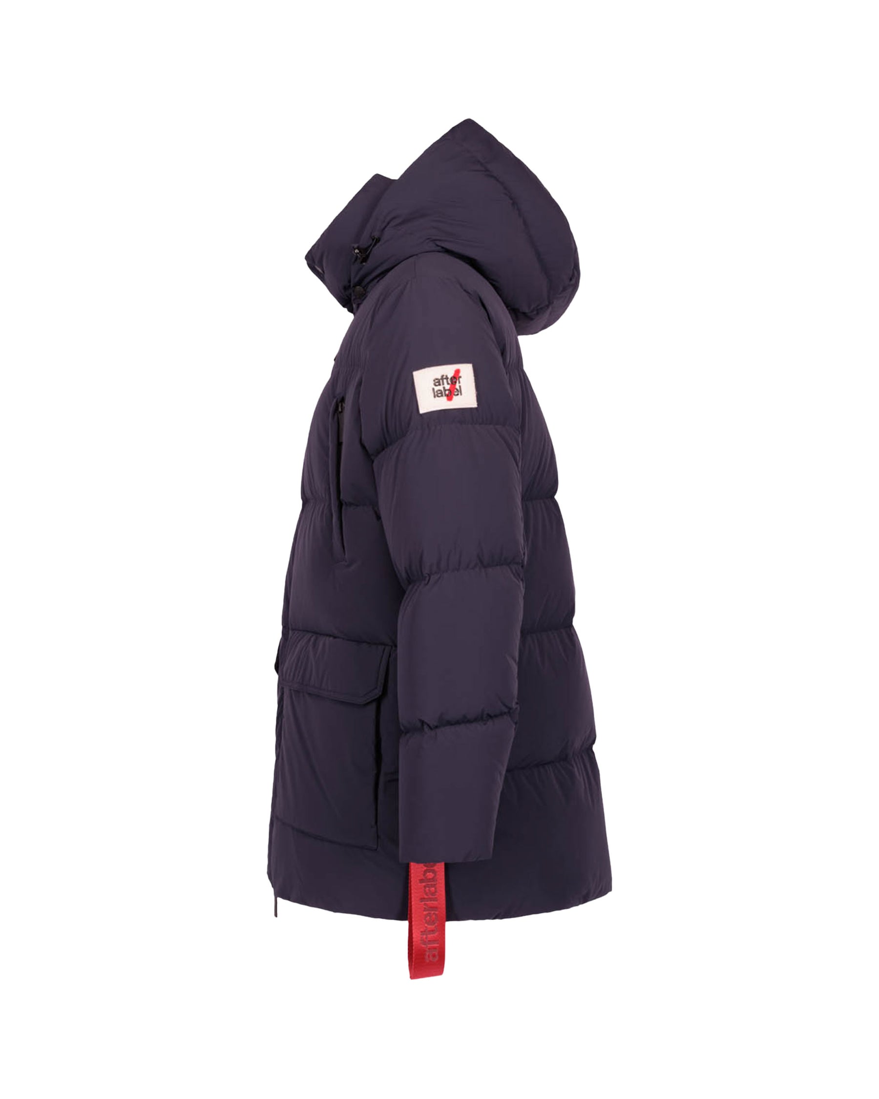 Piumino Uomo After Label Vancouver Blu Opaco