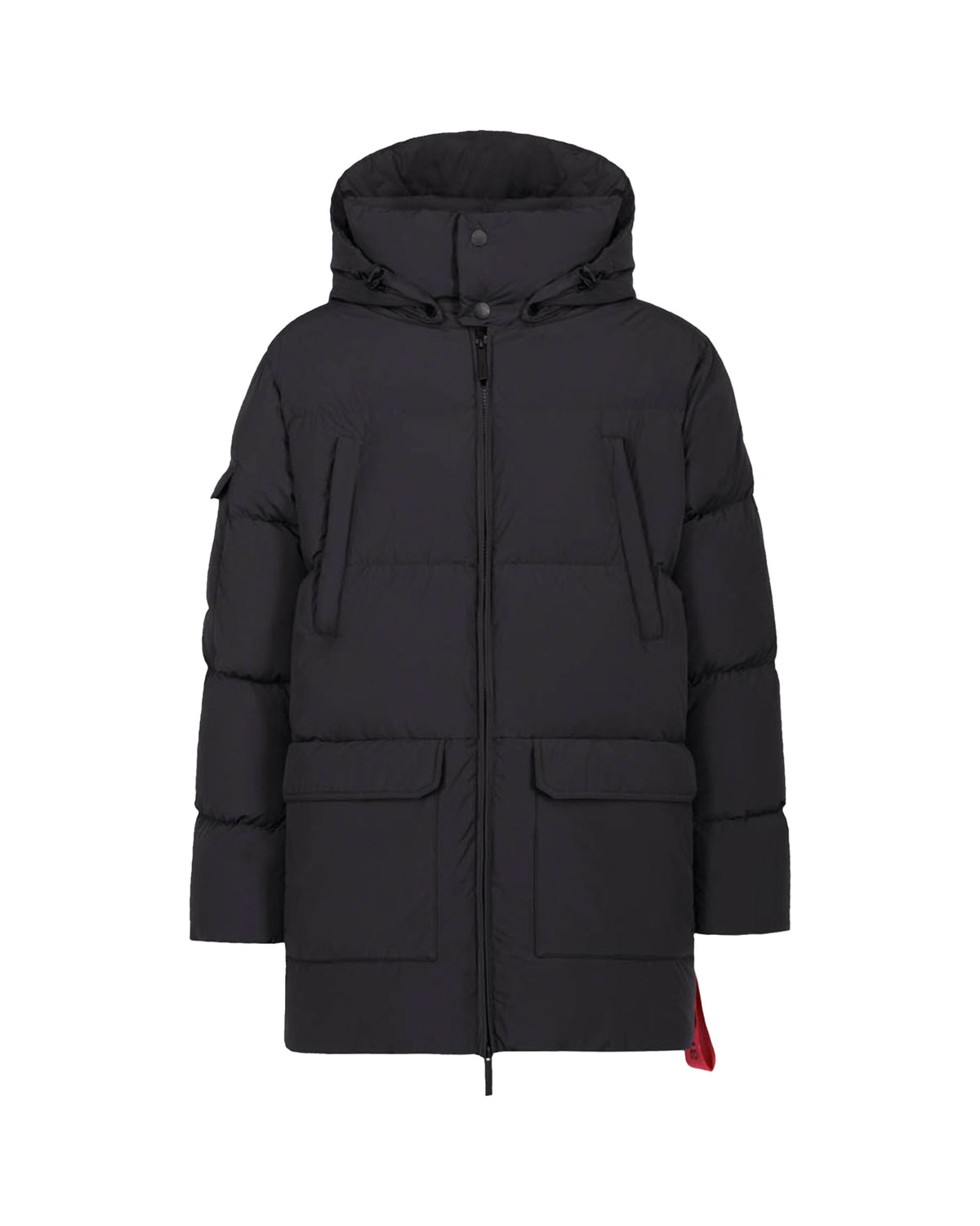 Piumino Uomo After Label Vancouver Nero Opaco