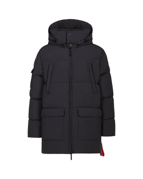 Piumino Uomo After Label Vancouver Nero Opaco