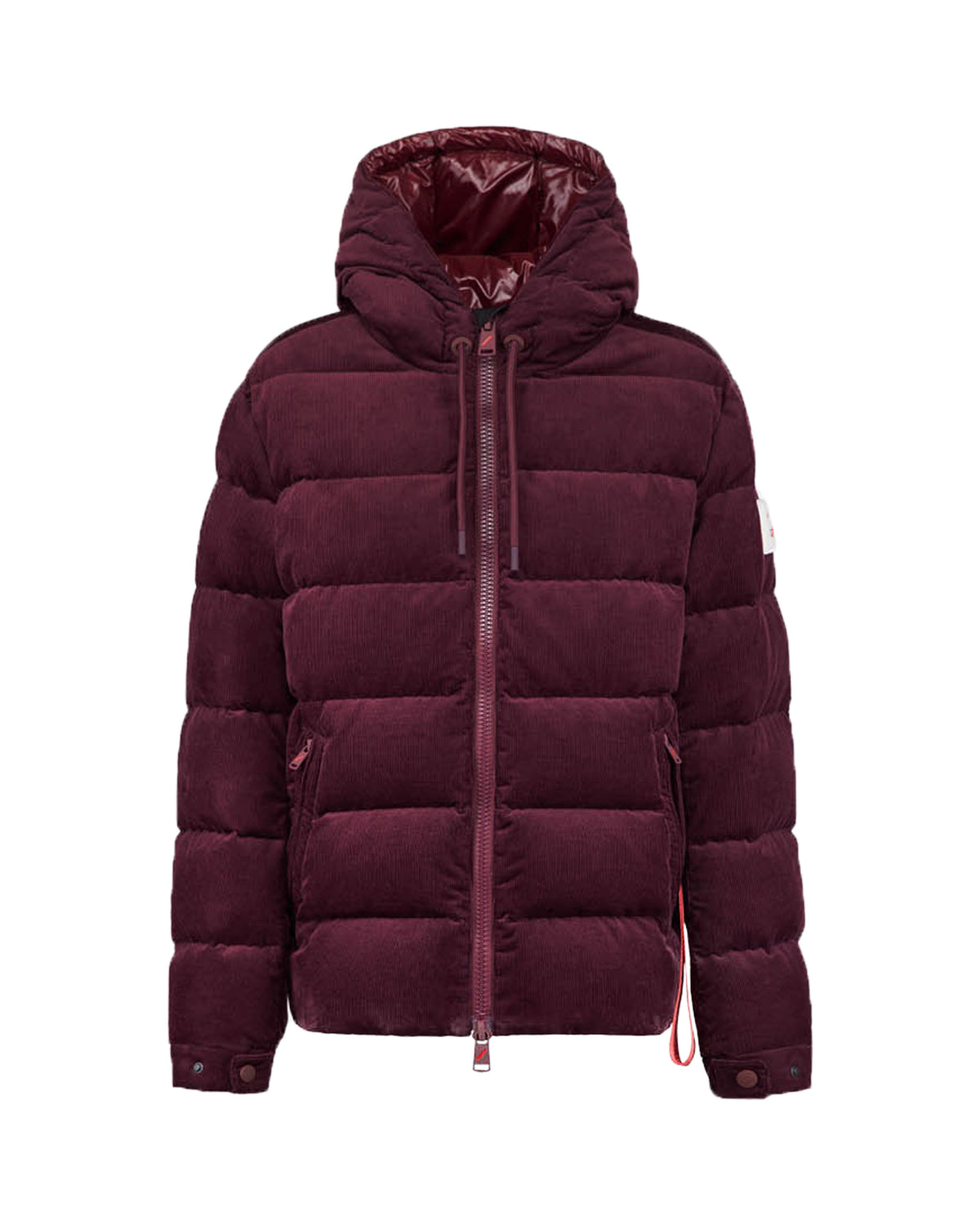 Man Down Jacket After Label Velvet VERBIERTP312 Bordeaux