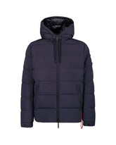 Piumino Uomo After Label Verbier Blu Opaco