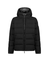 Piumino Uomo After Label Verbier Flanella Nero