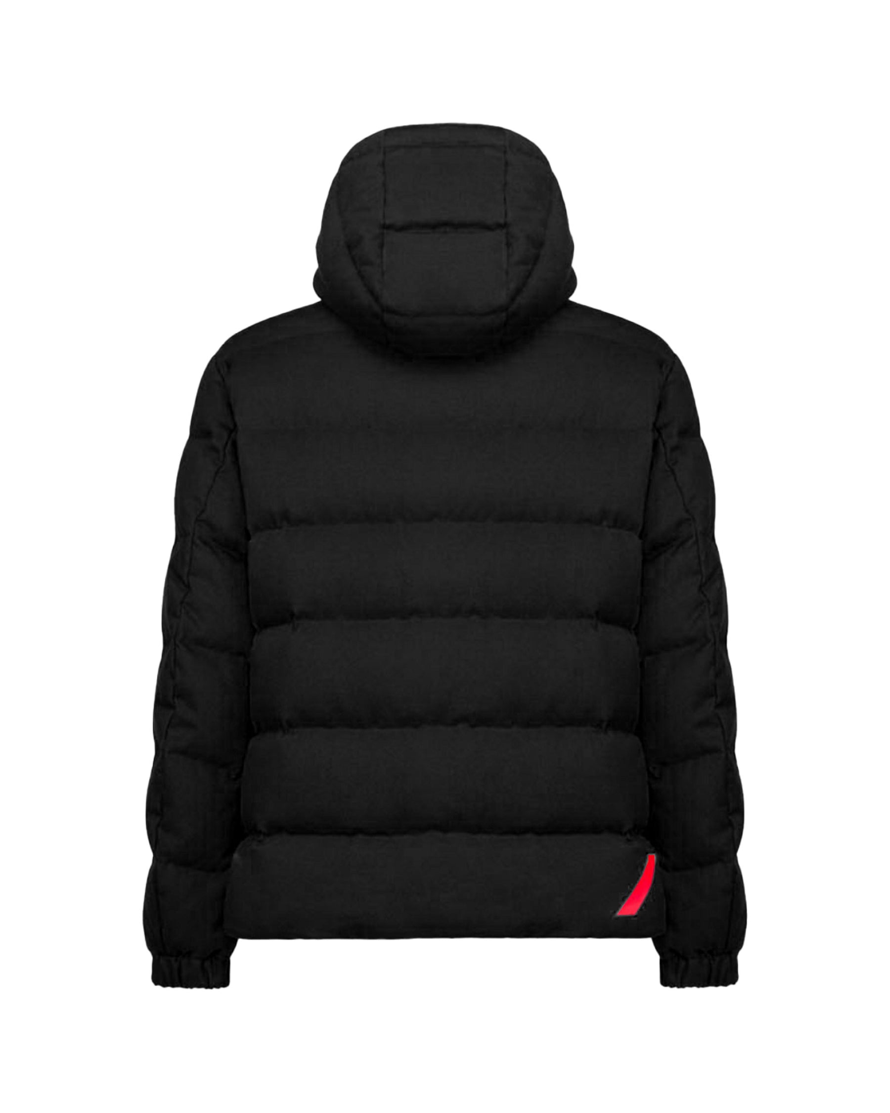 Piumino Uomo After Label Verbier Flanella Nero