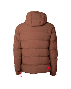 Man's Down Jackets After Label Verbier Brown