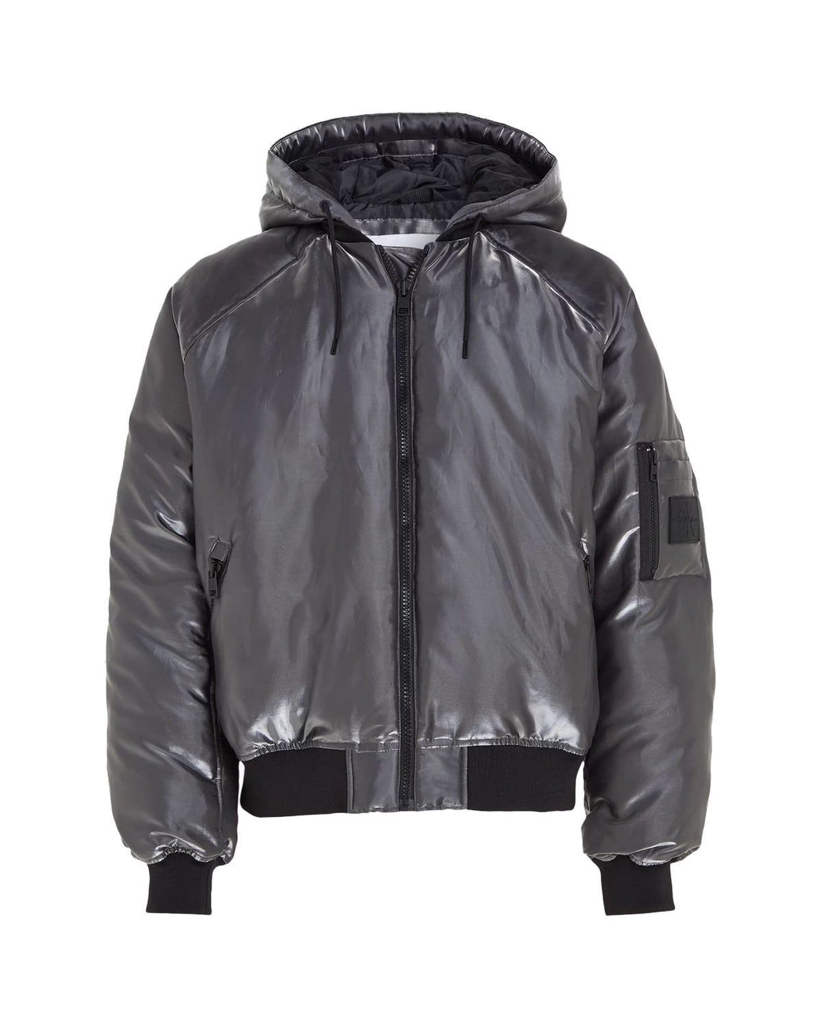 Man Jacket Calvin Klein Liquid Metal Puffer