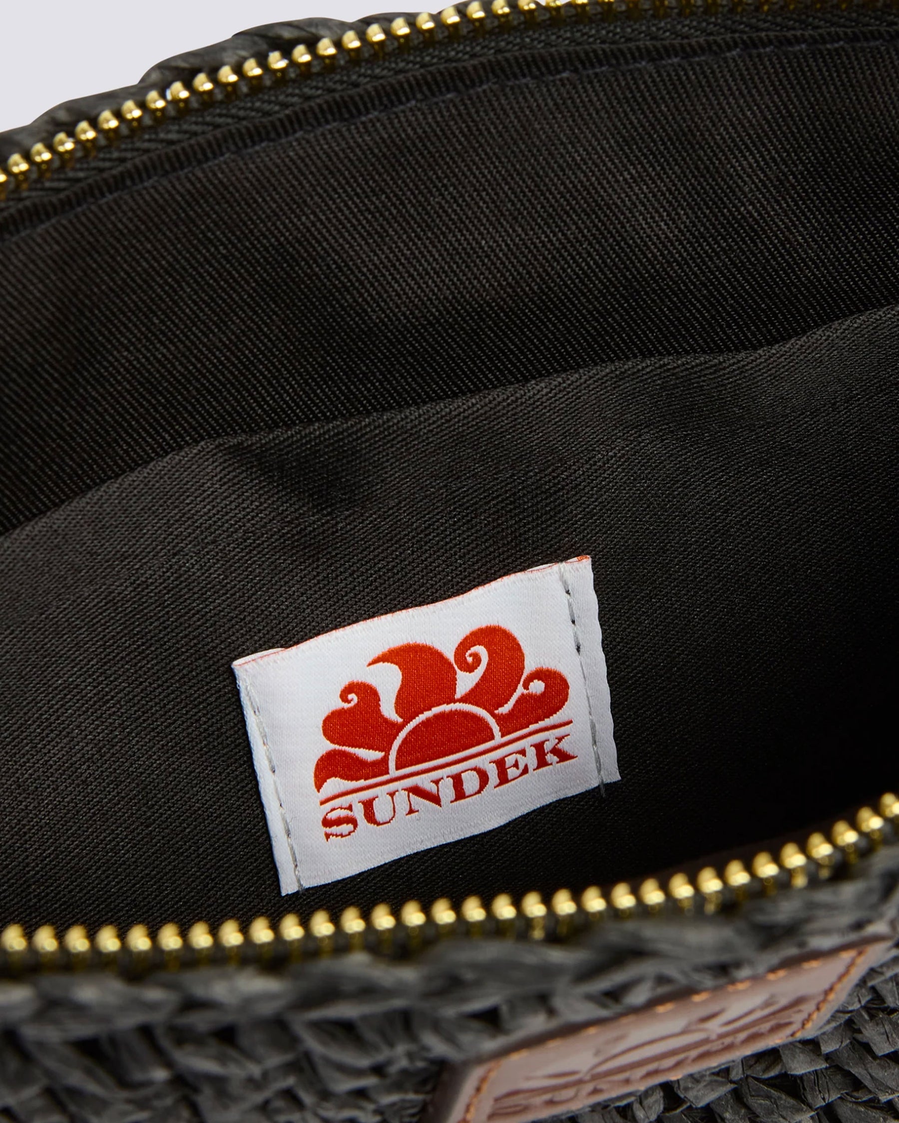 Pochette Sundek Paglia Nero