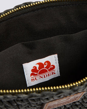 Pochette Sundek Paglia Nero