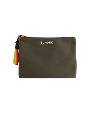 Sundek Rainbow Welded Clutch Military Green