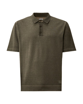Polo CP Company Cotton Crepe Double Dyed Crewneck Sweater Gunmetal