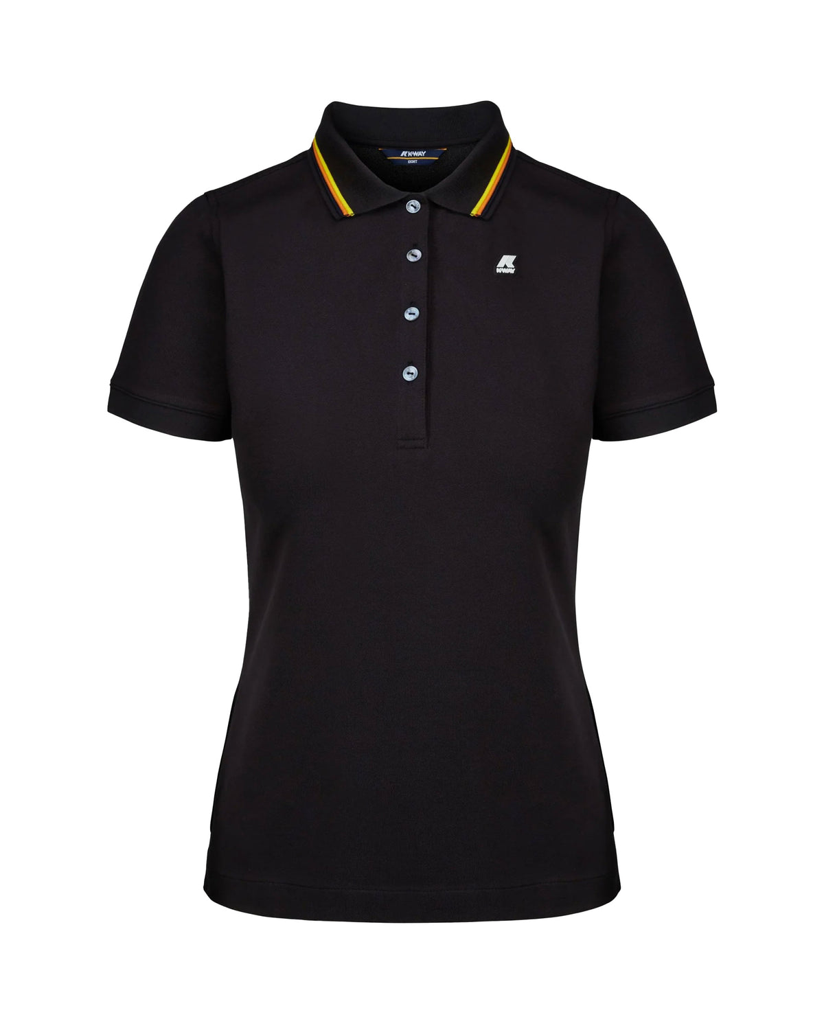 Polo Donna K-Way Jeannine Black Pure