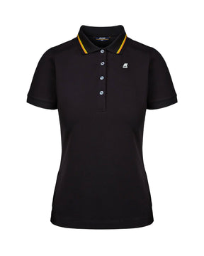 Polo Donna K-Way Jeannine Black Pure