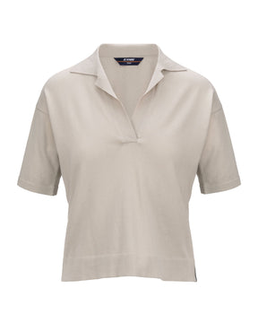 Polo Donna K-Way Marlhes Beige
