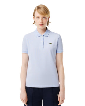 Polo Donna Lacoste Classic Celeste