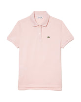 Polo Donna Lacoste Classic Logo Rosa