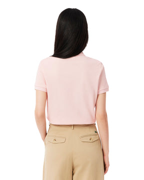 Polo Donna Lacoste Classic Logo Rosa