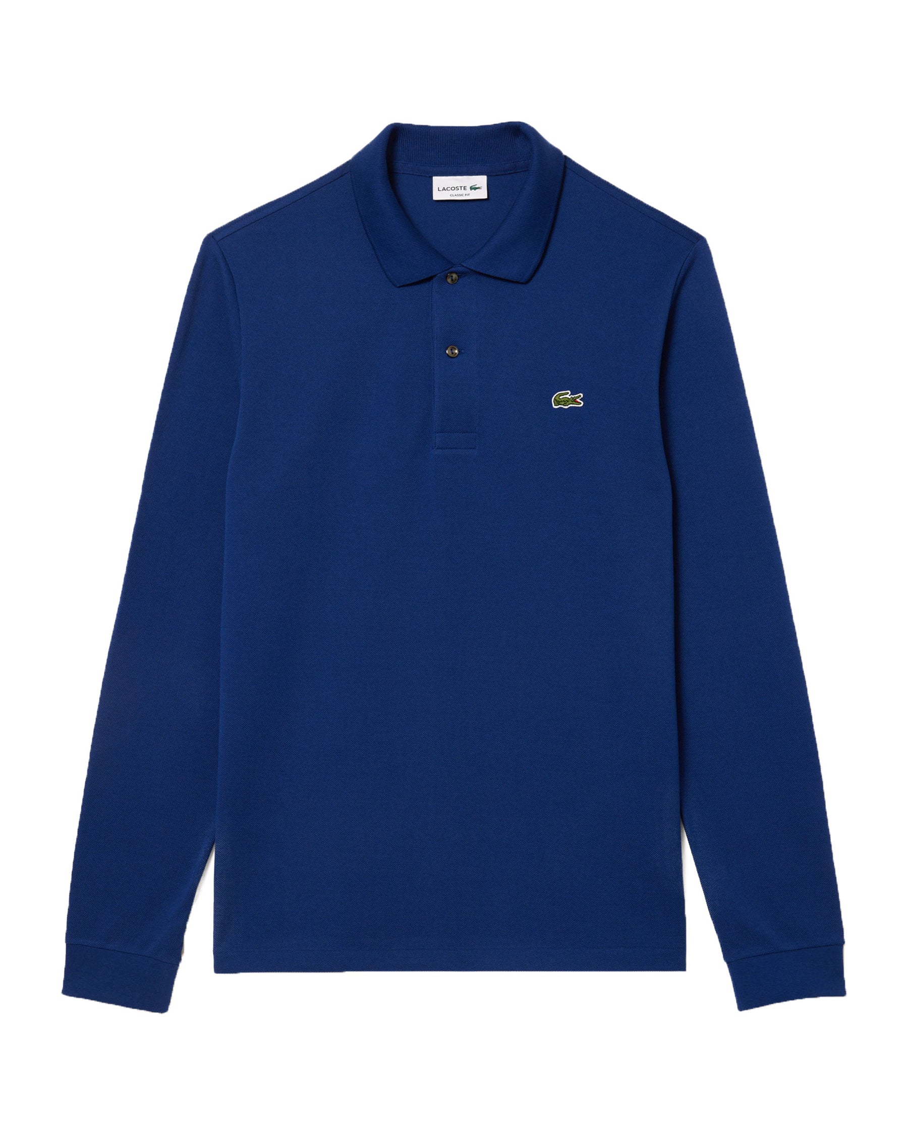 Long Sleeve Polo Shirt Lacoste Blue